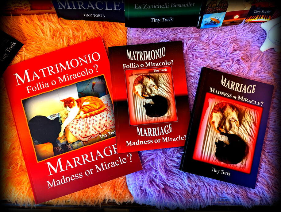 ... English black print edition too, only in Rome